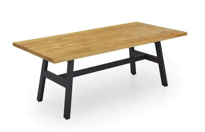Niehoff  Design-Tisch Voyage Barock Eiche massiv mit Baumkante ca. 200 x 100 cm