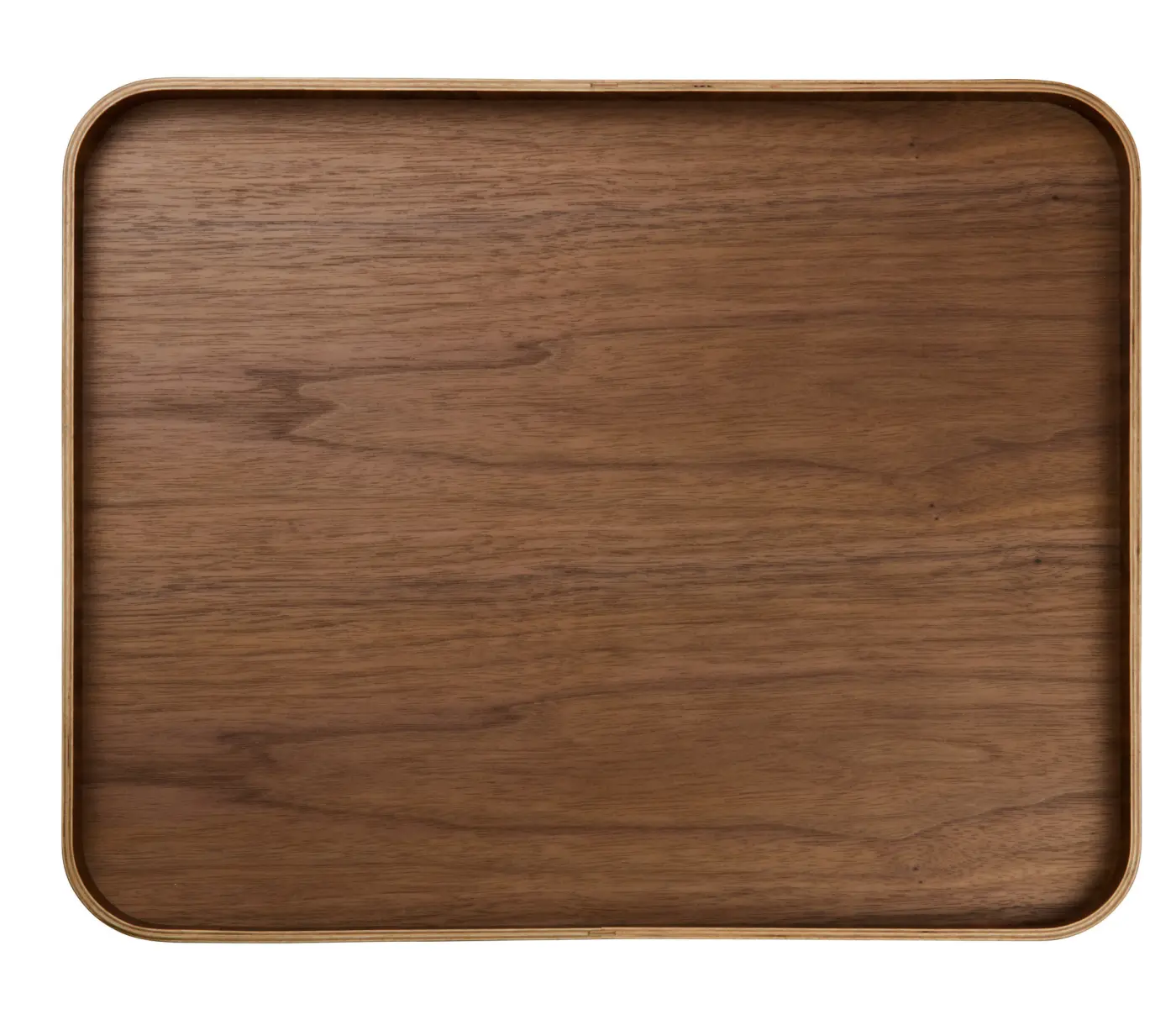 ASA Tablett wood braun 45,5 x 36 cm, H. 5,5 cm, Walnuss