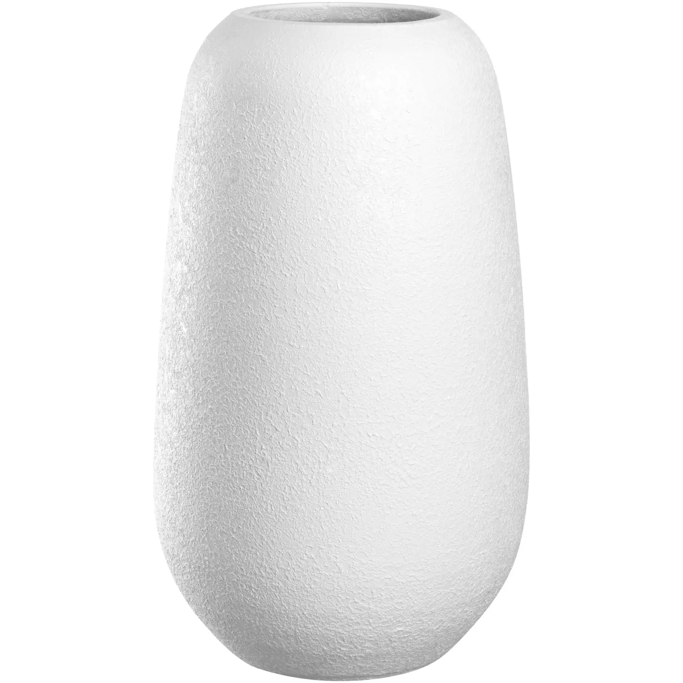 Leonardo Keramikvase Trogolo 30cm, weiß