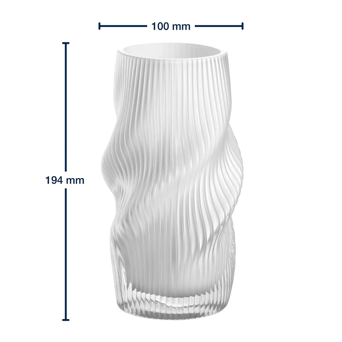 Leonardo Vase VERDI weiß 20,5 cm