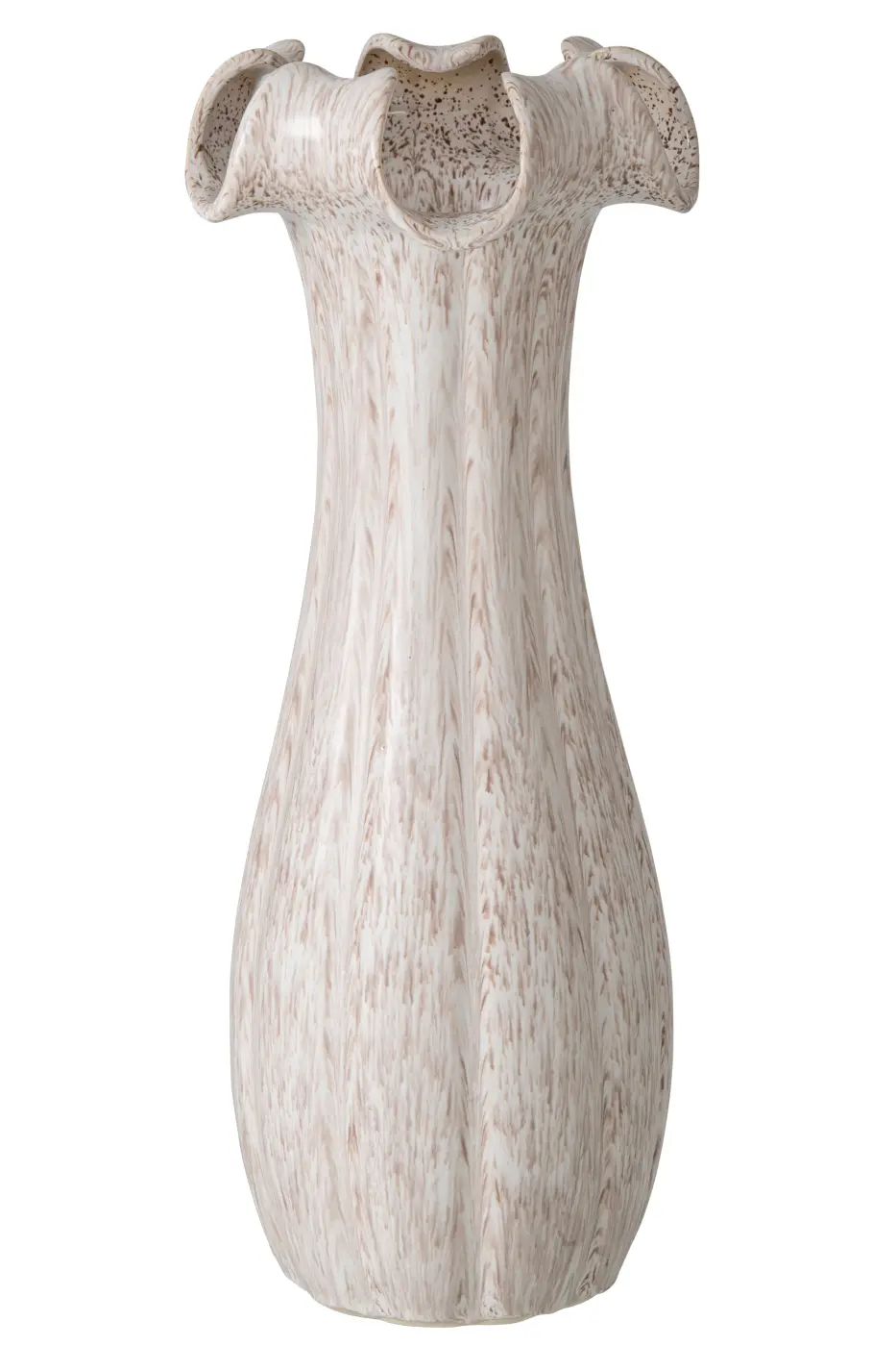 Jolipa Vase Ton Hellbeige Large  22x22x56cm