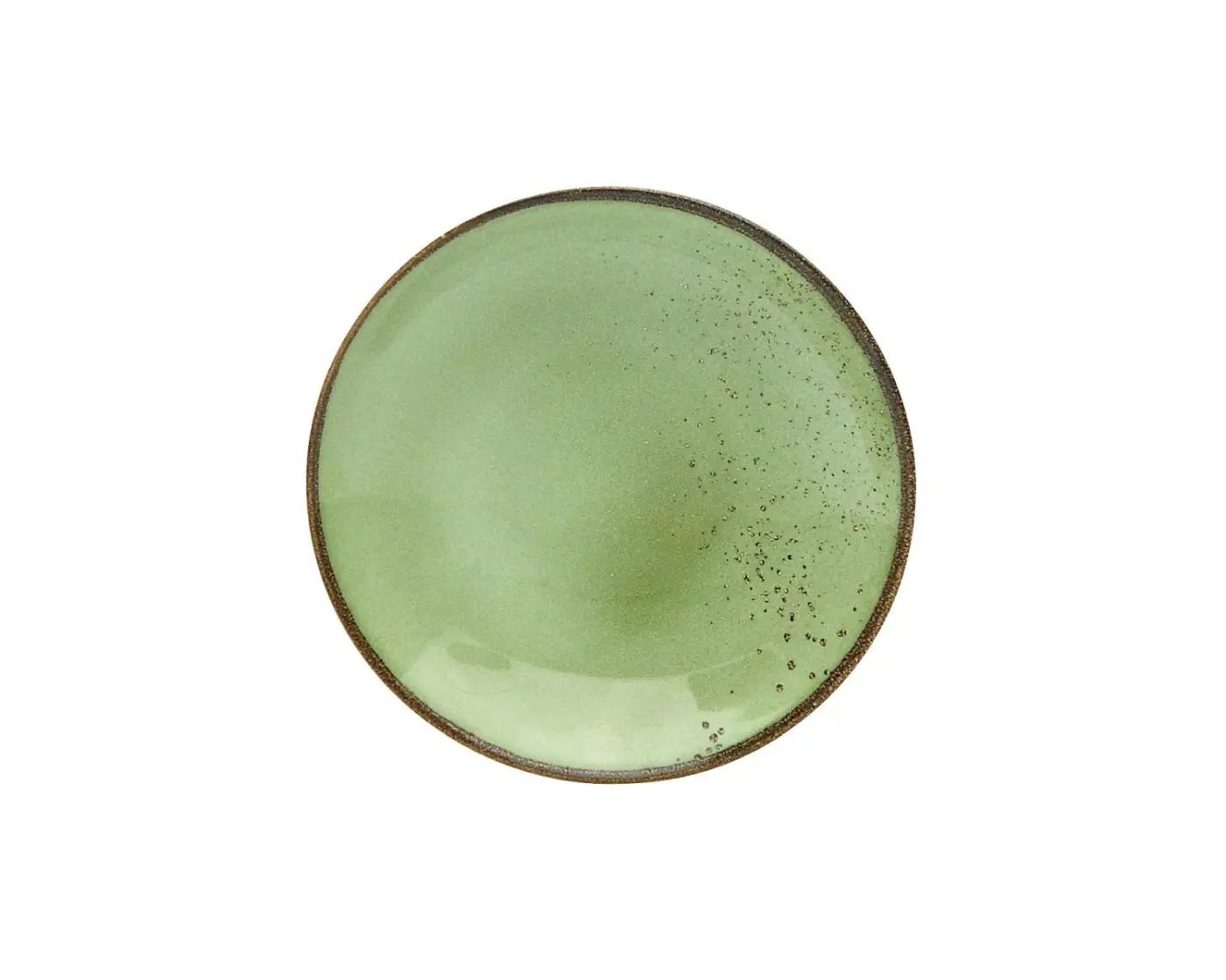 CreaTable Suppenteller Nature Collection Naturgrün Steinzeug