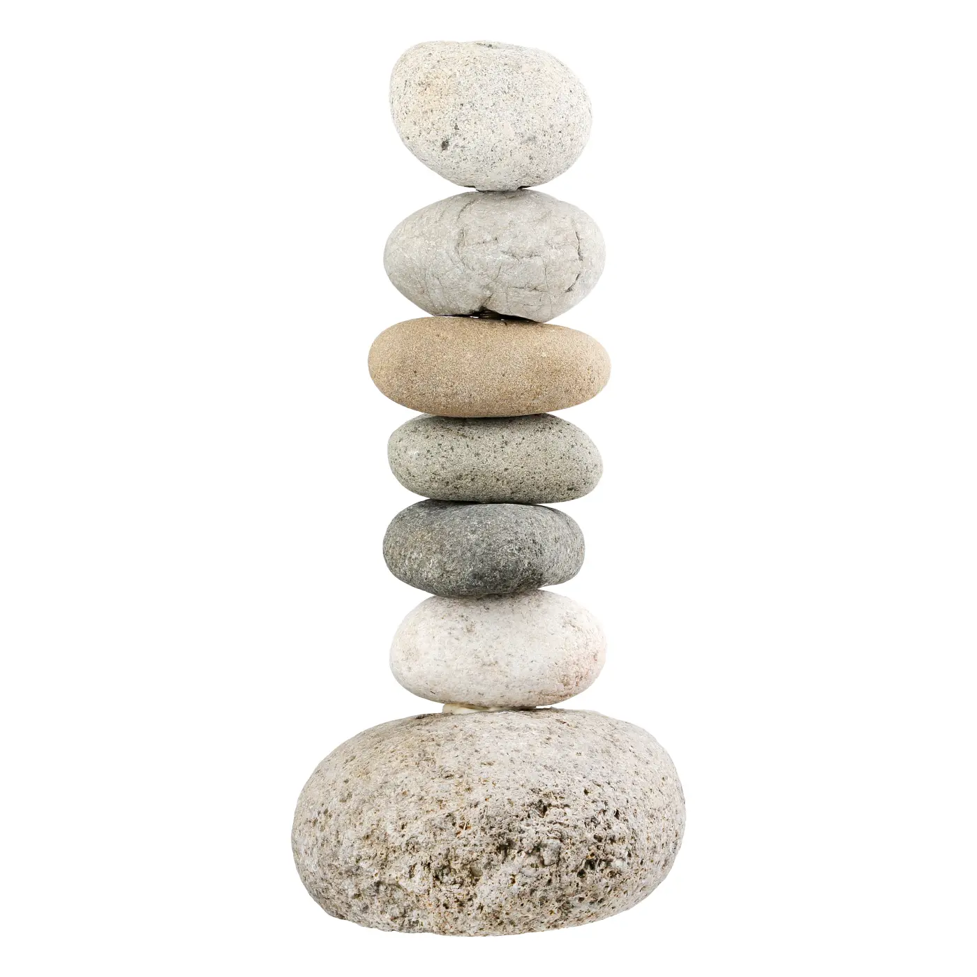 Gilde Handwerk Kerzenleuchter Steindaube Stone grau/natur 23 cm hoch