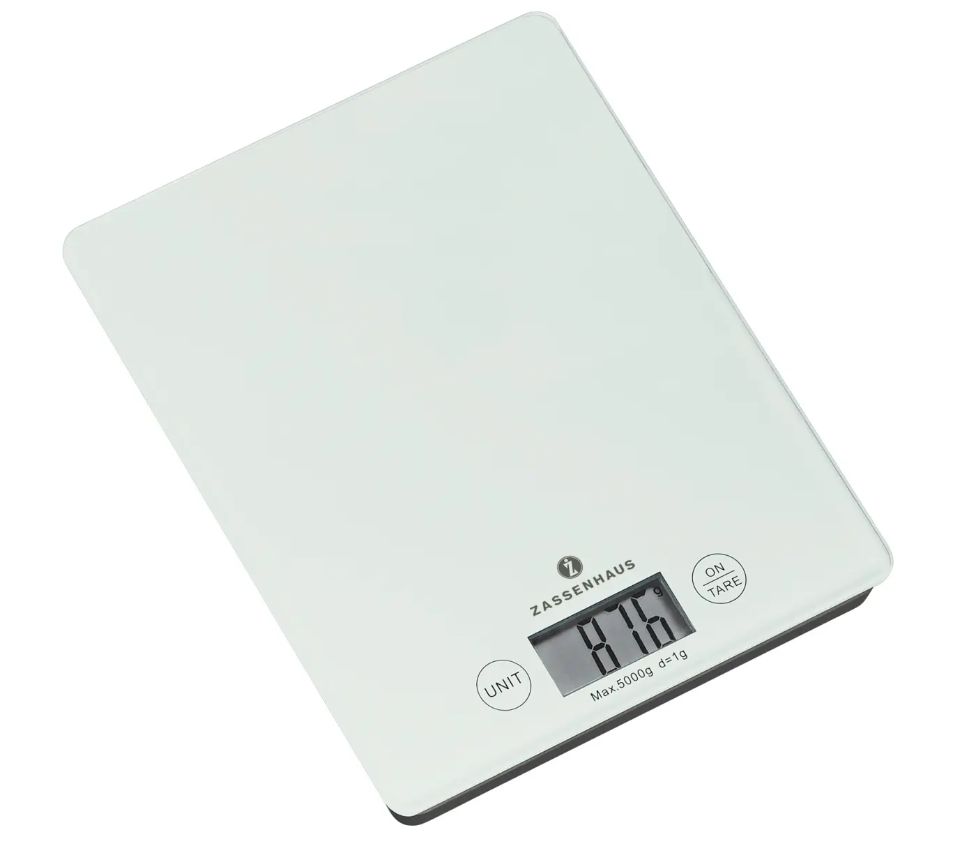 Zassenhaus  Digital-Waage BALANCE Glas | Kunststoff