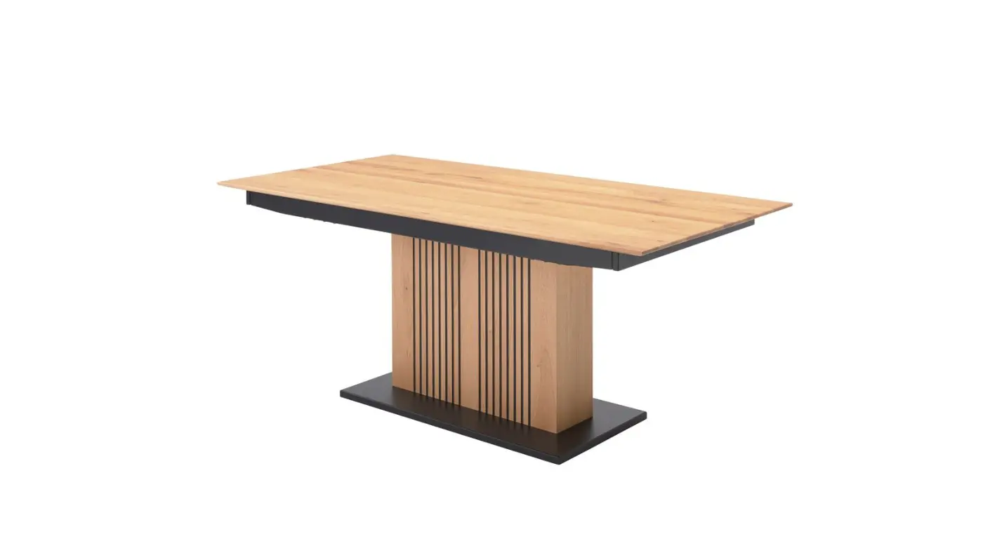 Interliving  Schiebeplattentisch Serie 5106 Charaktereiche ca. 180 (280)x100 cm