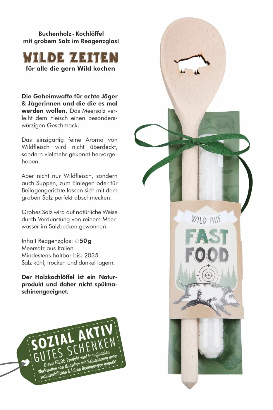 Gilde Kochlöffel "Wild auf Fast Food"