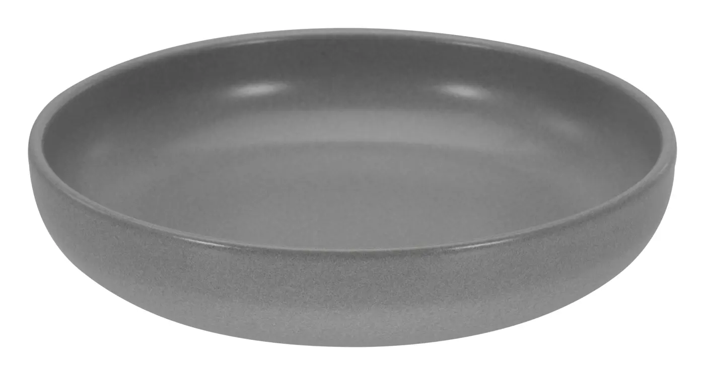 CreaTable Suppenteller Uno Grau seidenmatt 800 ml 22 cm
