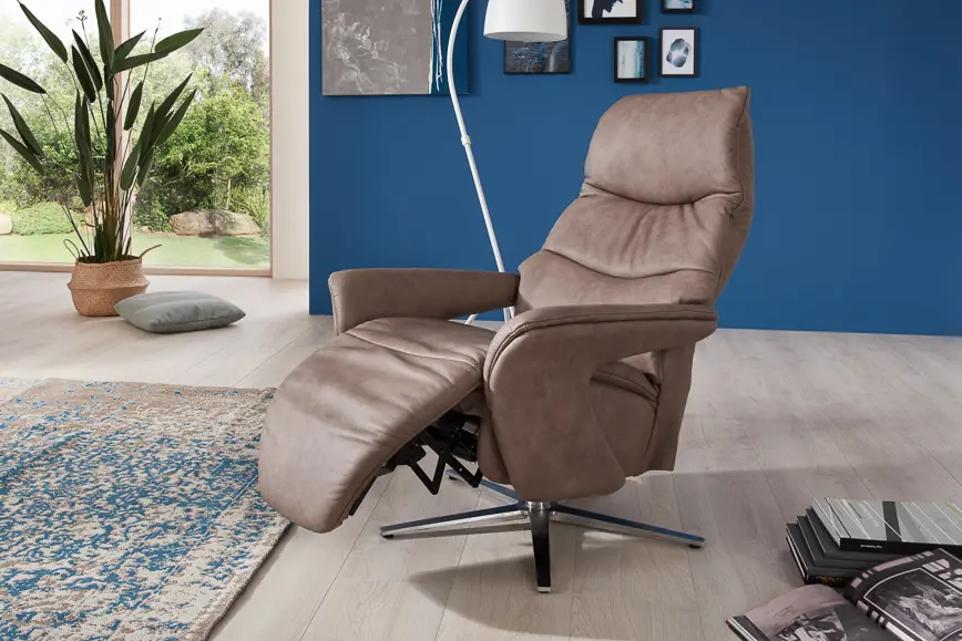 Himolla Relaxsessel Serie  Easy Swing 7052 Longlife beige manuell/elektrisch