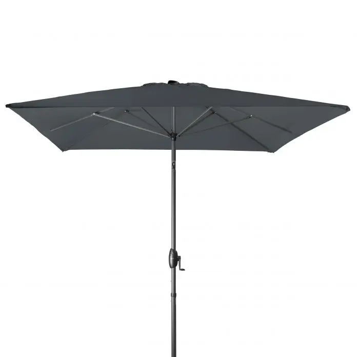 Doppler Kurbelschirm Basic Lift Neo 250x200 cm anthrazit