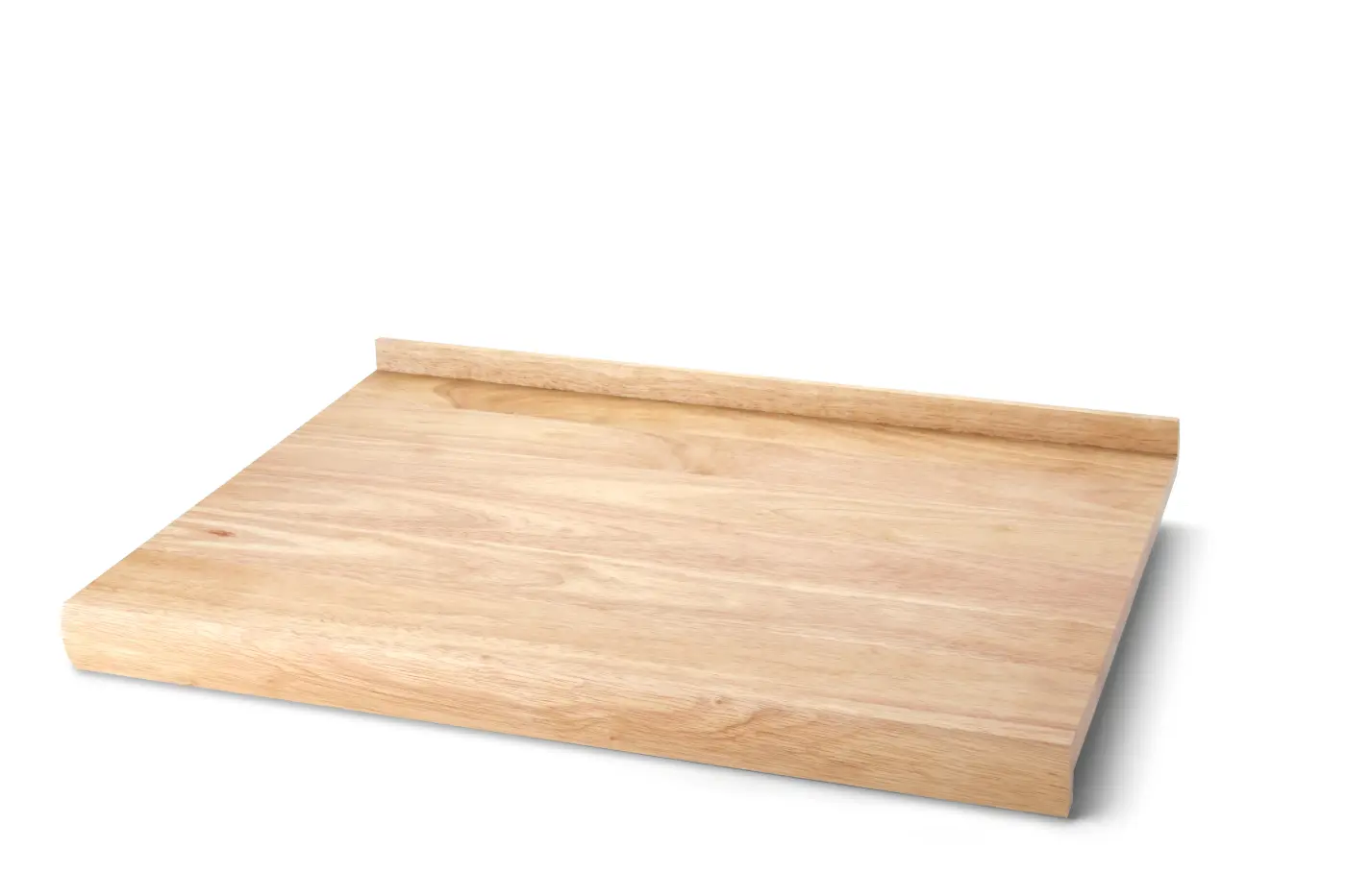 Continenta Back- und Arbeitsbrett Gummibaum 62x46,5x4,5 cm