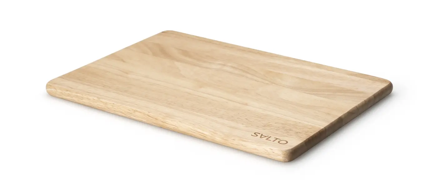 Continenta Schneidebrett Gummibaum natur 35x25x1,5cm