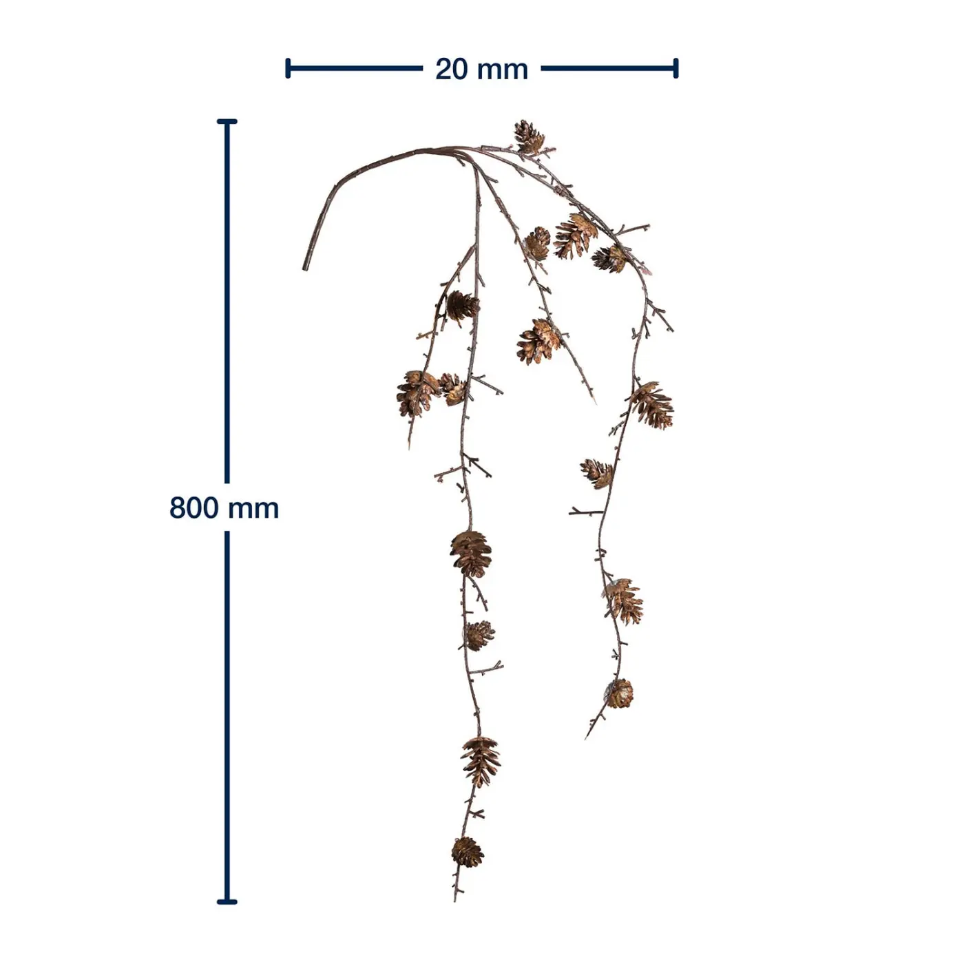 Leonardo Blume SILENZIO braun 80 cm