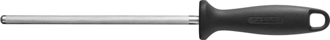 Zwilling Wetzstahl 21cm Stähle und Schärfer Metallfarben/Schwarz