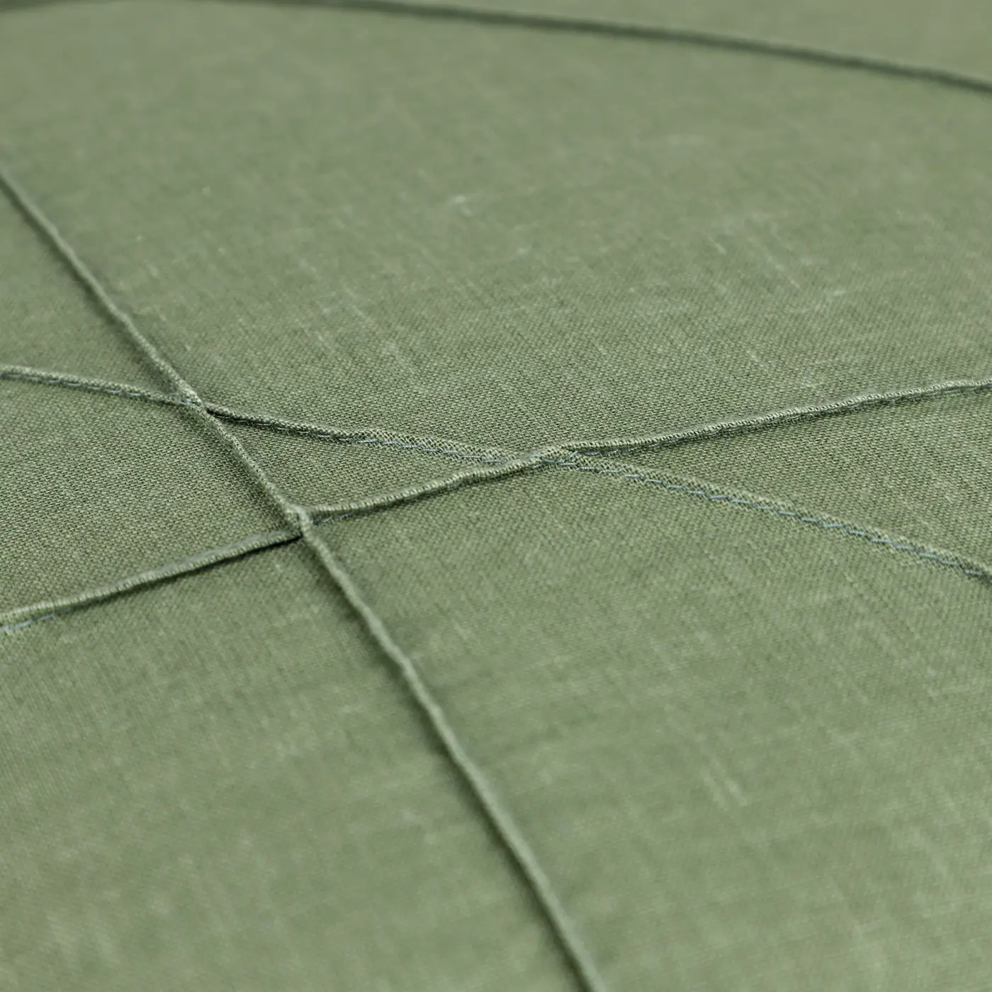 Schöner Wohnen Zierkissenhülle ohne Füllung  Raute grün 45x45cm