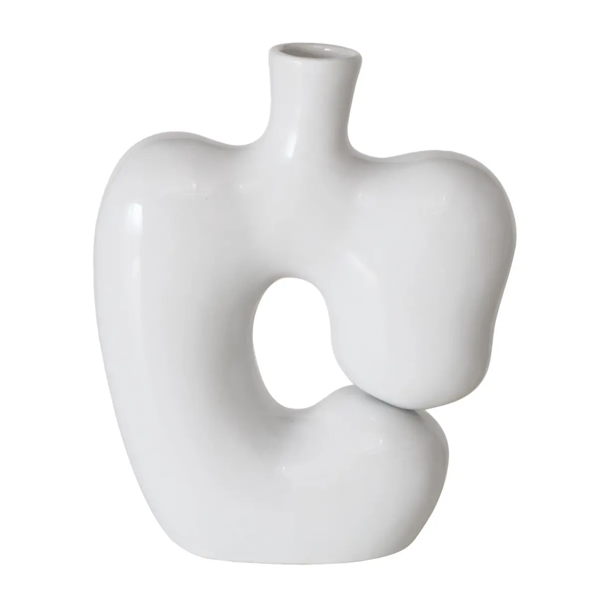 Boltze  Vase Caileen Weiß