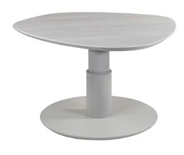 Vierhaus  Couchtisch 1886-CAL-SGR grau höhenverstellbar ca. 80 × 39–76 cm