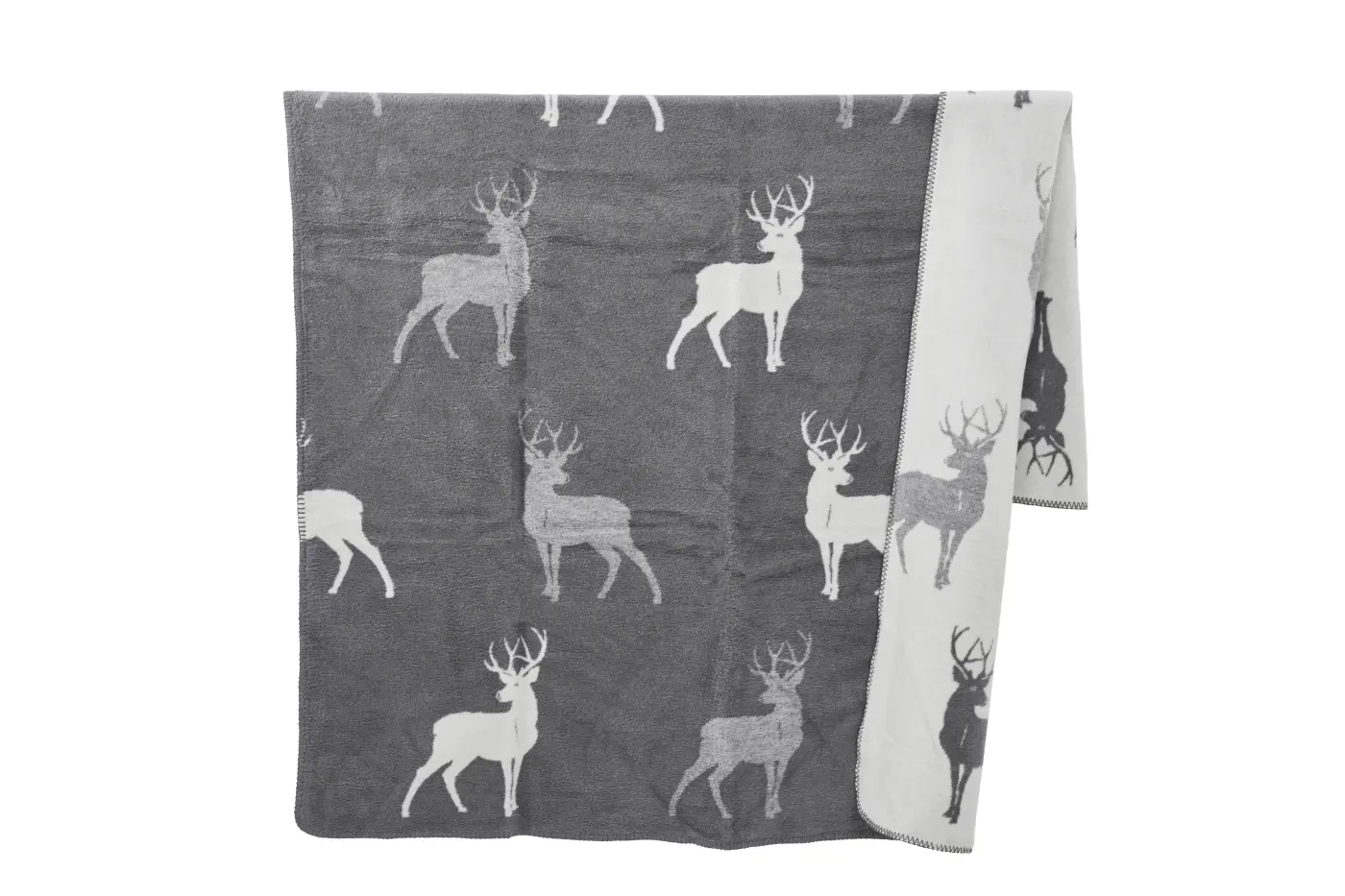 Done. Wohndecke DEER 150x200cm Anthracite