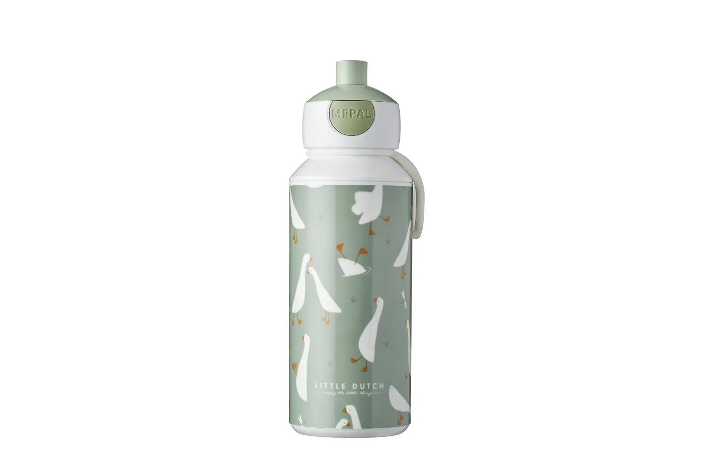 Mepal Trinkflasche Pop-Up 400 ml 6,4 x 7 x 18,4 cm Campus little goose